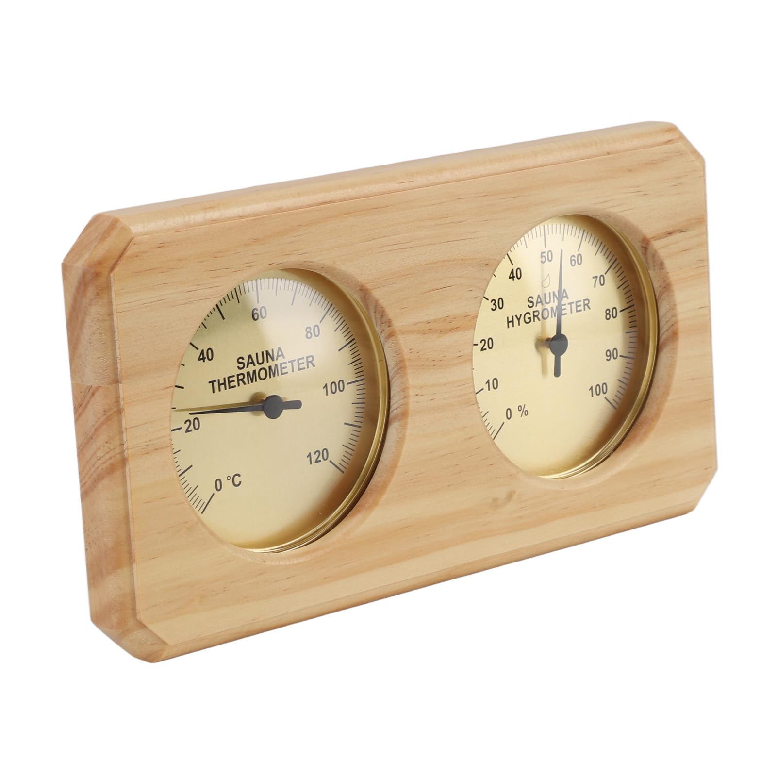 Termometro Igrometro per Sauna in Legno 2 in 1, Misurazione della Temperatura 'Umidità, Termometro per Interni, Indicatore di Umidità per Hotel, Sauna, Camera da Letto