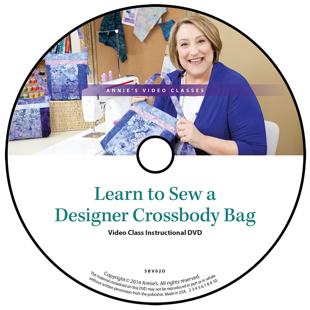 Learn to Sew a Designer Crossbody Bag: With Instructor Nancy Green