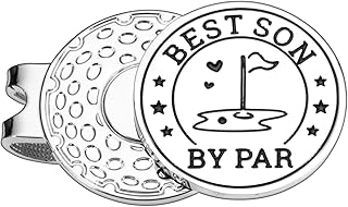 Stocking Stuffers for Teens Boys Christmas Gifts for Son from Mom Dad Golf Ball Marker Valentine’s Day Gifts for Teen Boys Birthday Gifts for Son Graduation Coming of Age Gifts for Son Hat Clips