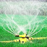 Sprinklers for Yard,Automatic Rotating Garden Sprinkler for Large Yard Areas - Perfect for Plant Irr