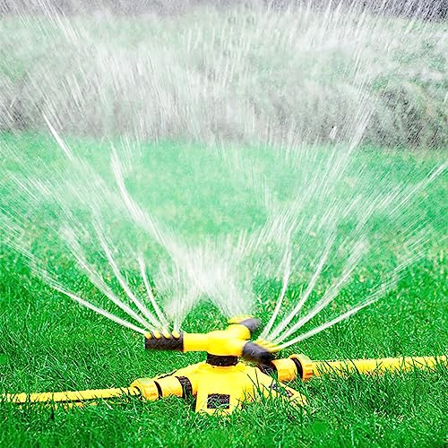 Sprinklers For Yard,Automatic Rotating Garden Sprinkler For Large Yard Areas - Perfect For Plant Irrigation And Kids' Playtime（6 Points） #TOP18