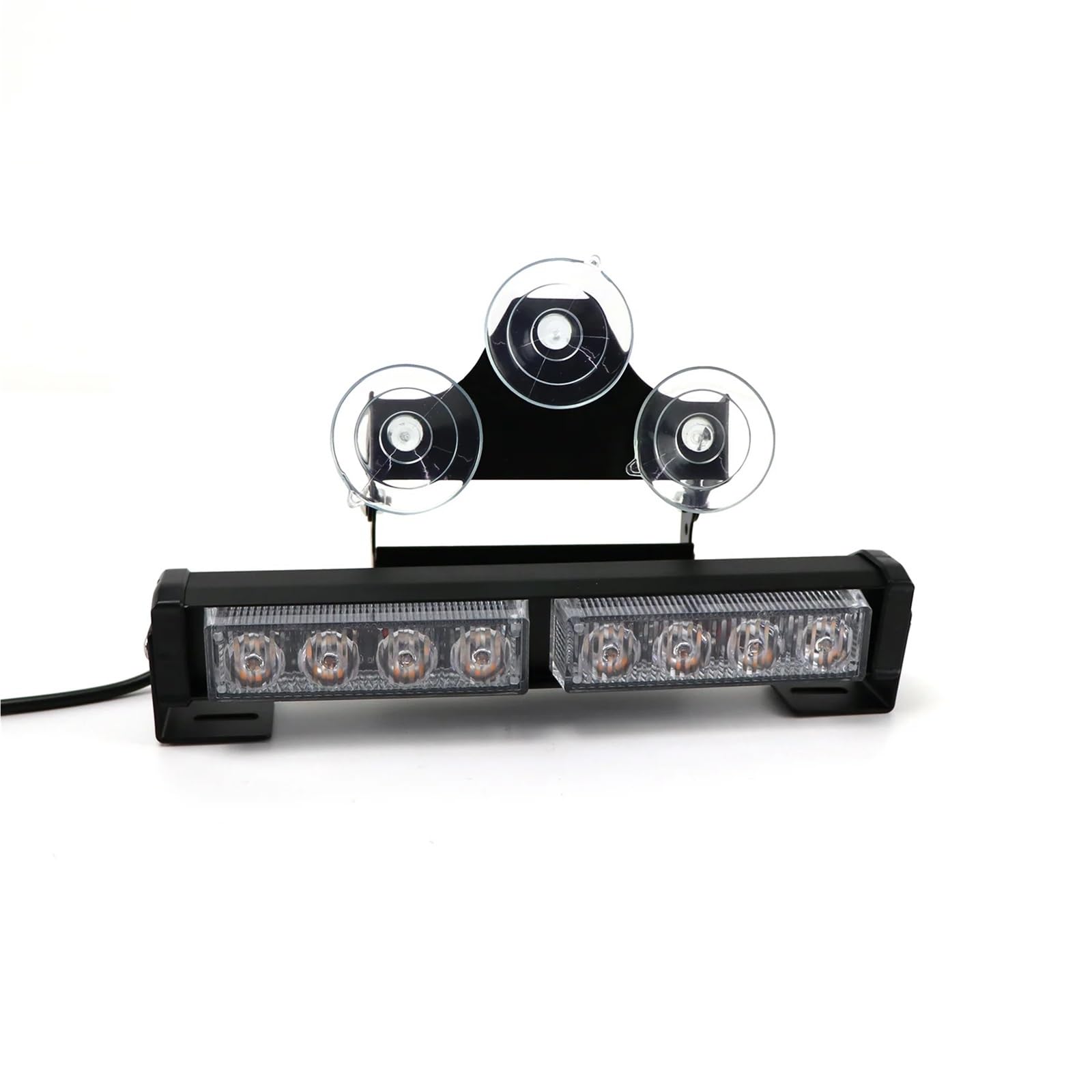 Para parabrisas coche, camión, vehículo, asesor tráfico, barra luz estroboscópica emergencia, soporte ventosa, 1/3 Uds. Soporte de Barra de Luz Soporte para Faros Delante(3pcs light bracket)