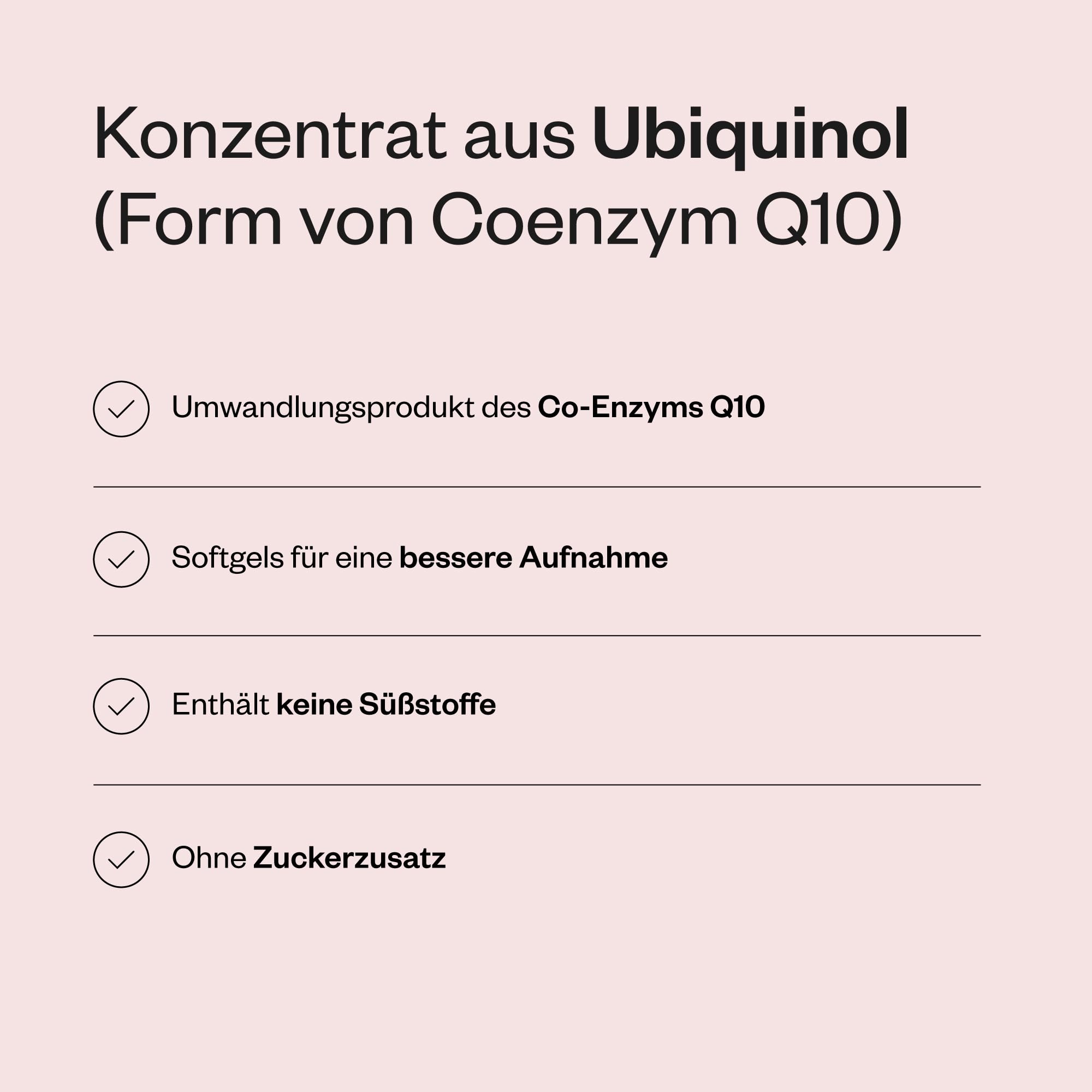 Ubiquinol - Aktive Form von CoQ10 - Hoch bioverfügbar - Für Herzgesundheit und Blutdruckregulierung - Starker Antioxidans - SuperSmart