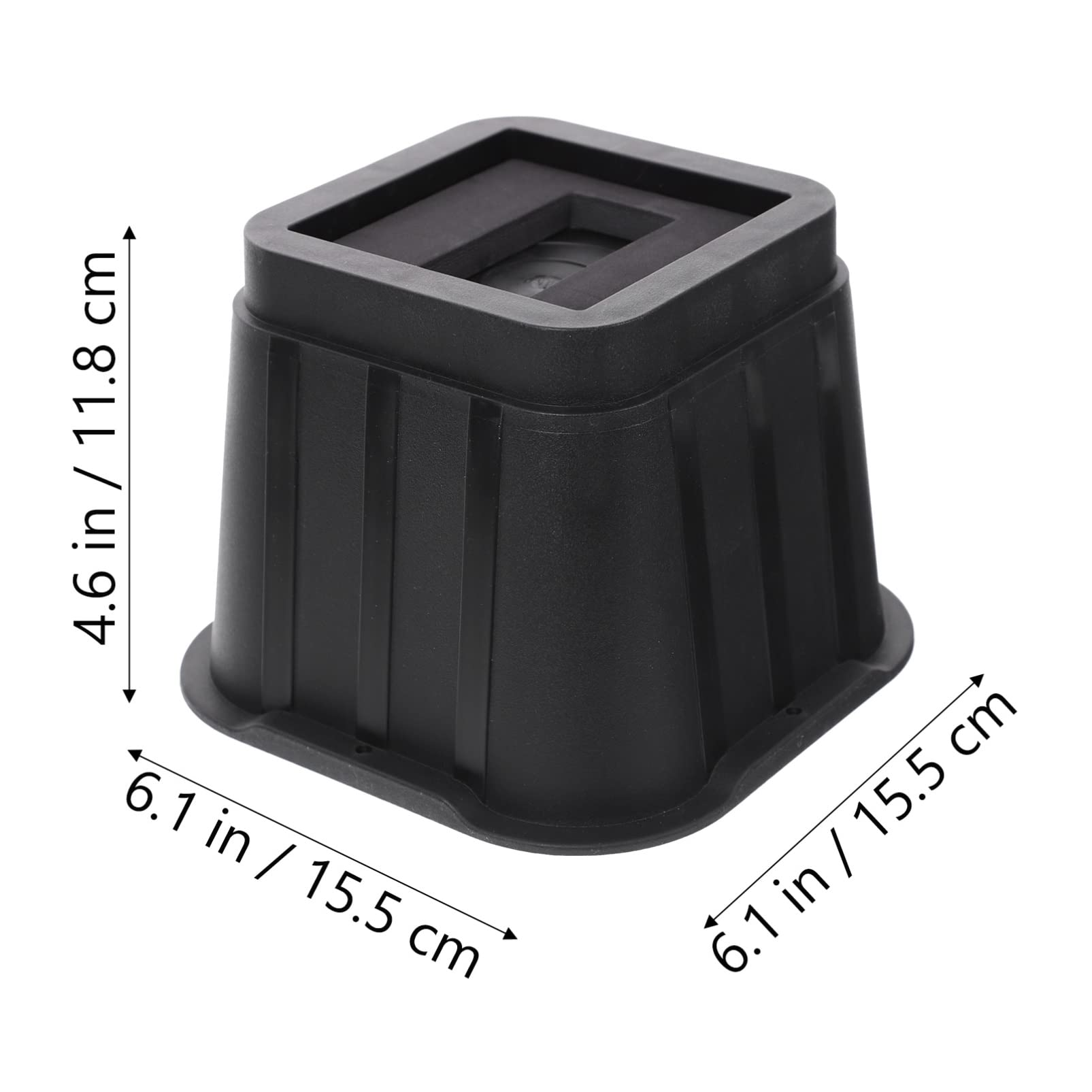 DOITOOL 4sets Rialzi Per Letti Piedini Per Mobili Rialzi Per Piedini Per Mobili Cuscinetto Per Per Livellatore Per Per Per Per Cucina Camera Da Letto Soggiorno Armadio Letto Divano Scrivan
