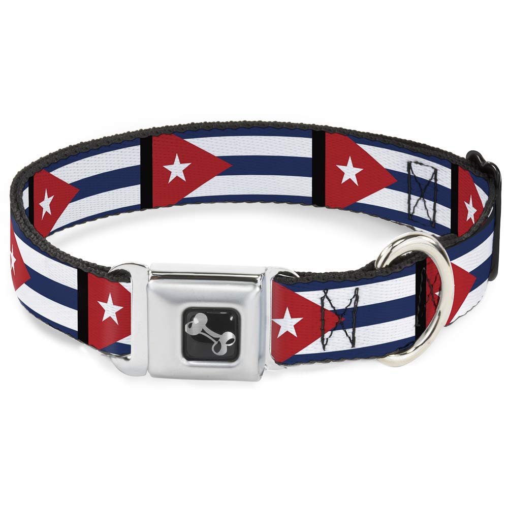 Collier de chien Cuba Buckle Down boucle os finition premium