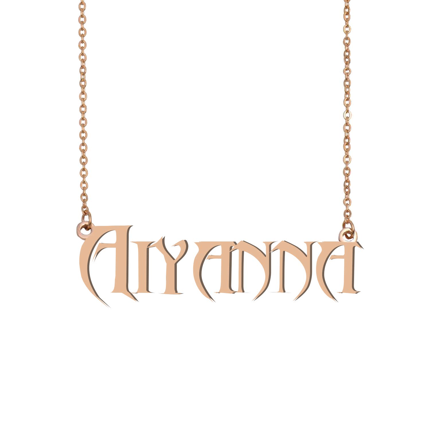 Personalized Custom Name Necklace Gifts for Womens