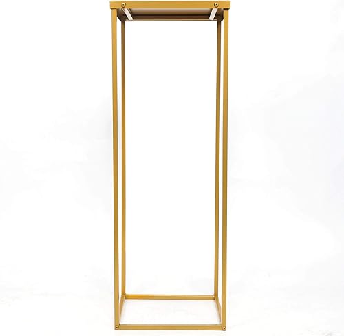 Miniatura 9 de DYRABREST Soporte de columna para jarrón de boda, estante decorativo para columnas de boda, pilares de columnas de boda, soporte de exhibición de