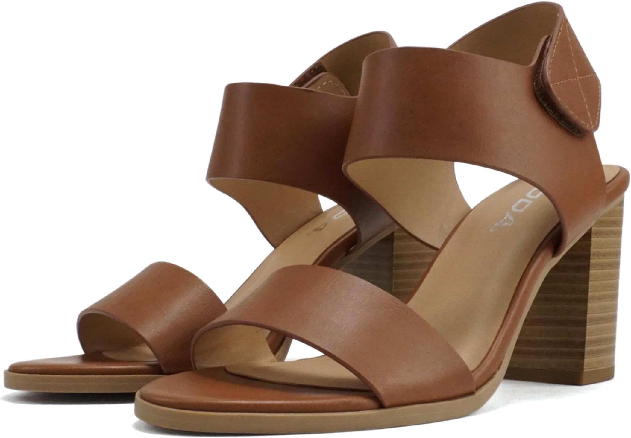 Soda Wait-A ~ Women Open Round Toe Chunky Heel Ankle Strap High Heel Dress Sandals
