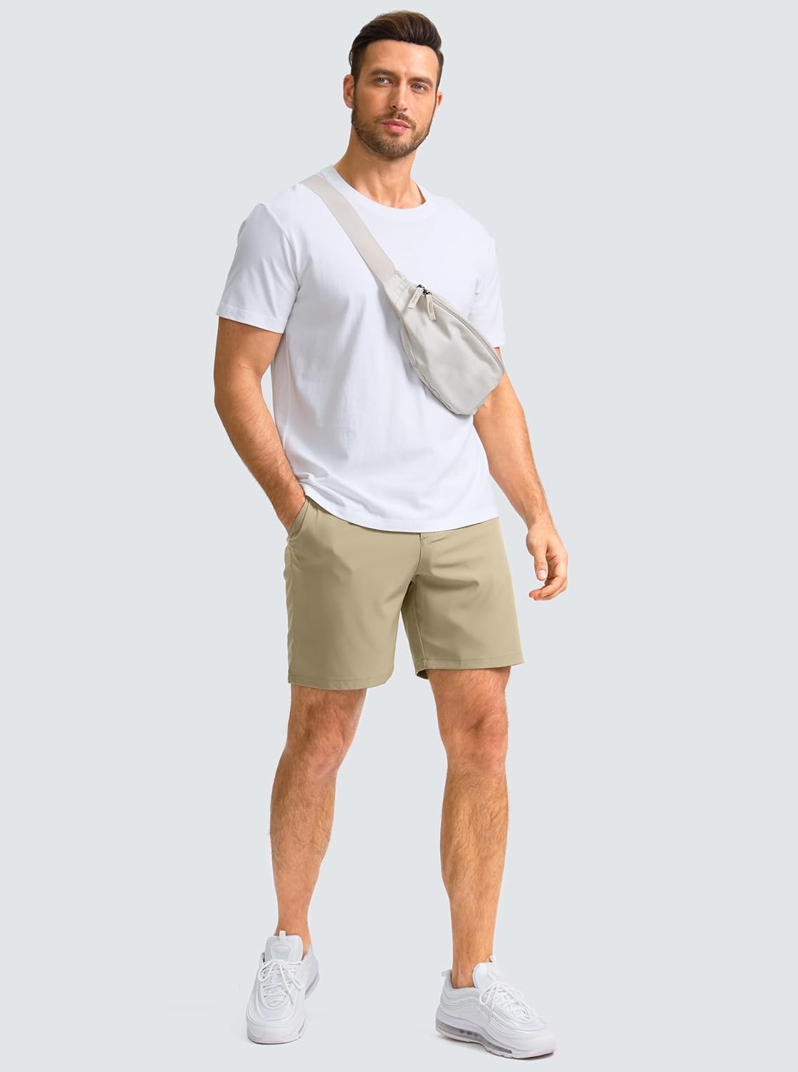 G Gradual Men's Casual Shorts 7" Lightweight Golf Shorts for Men Stretch with 3 Pockets Quick Dry Breathable Work Shorts - Image 6