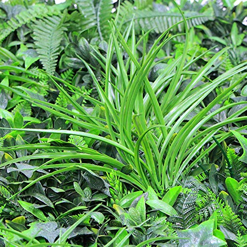 Uland Artificial Plant Wall Panels, 1Pc 40"X40" Greenery Grass Wall Backdrop Decoration, Faux Ivy Leaves Outdoor Privacy Fence Covering #TOP3