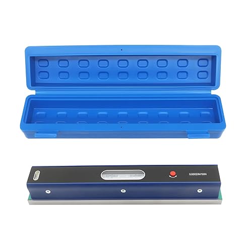 Nakkaa 12 Inch Master Precision Level with Box Accuracy 0.0002"/10" for Checking the Straightness Parallelism The Surface of Machine Tools Equipment