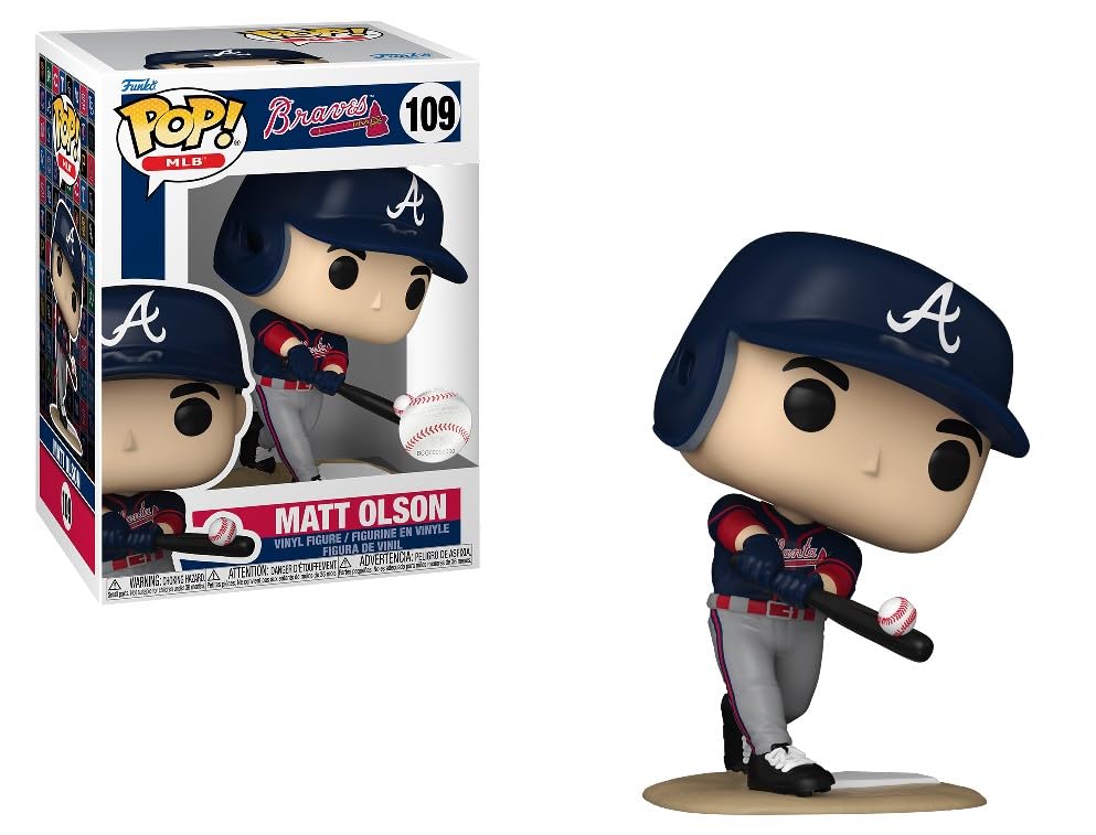 Amazon.com: Funko Pop! Matt Olson #109 Vinyl Figure with