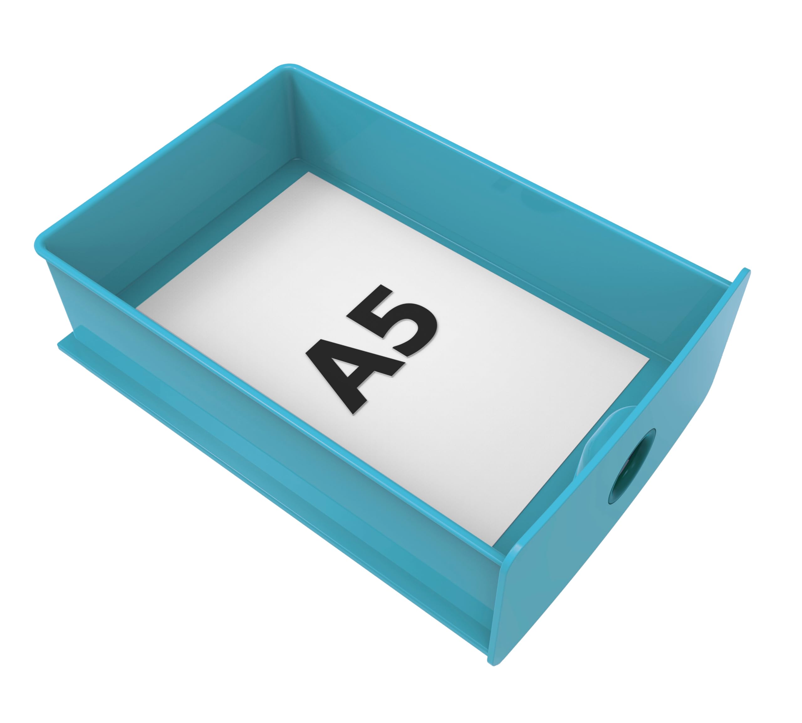 Exacompta - Réf. 315909D - Carton de 3 modules de classement Tiny Box 1 tiroir Pop N'Co superposable - Dimensions extérieures : Profondeur 19 x largeur 26,5 x Hauteur 10 cm - Assortis