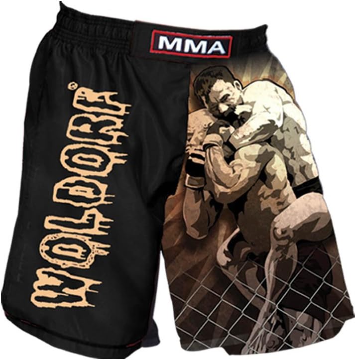 Muay Thai Boxing Shorts | Grappling Kickboxing Fighting Martial Arts Shorts Purple MMA Shorts