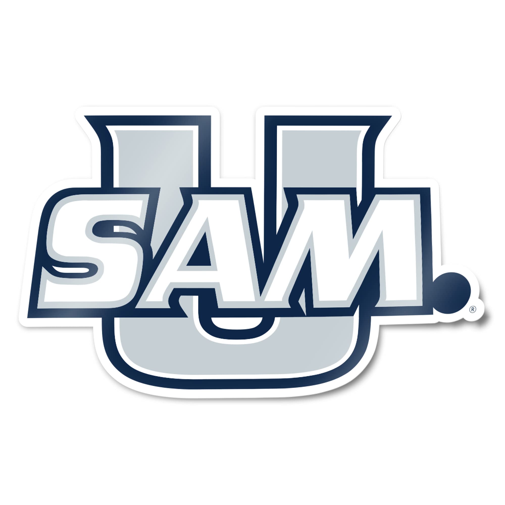 Desert Cactus Samford University Sticker Bulldogs Vinyl Decal Laptop Water Bottle Car Scrapbook (IND 22)