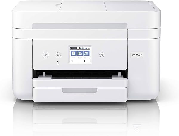 プリンター A4インクジェット複合機 EW-M530F ADF搭載 Wi-Fi 有線LAN 自動両面 FAX 4色 独立型 前面給紙 - 1