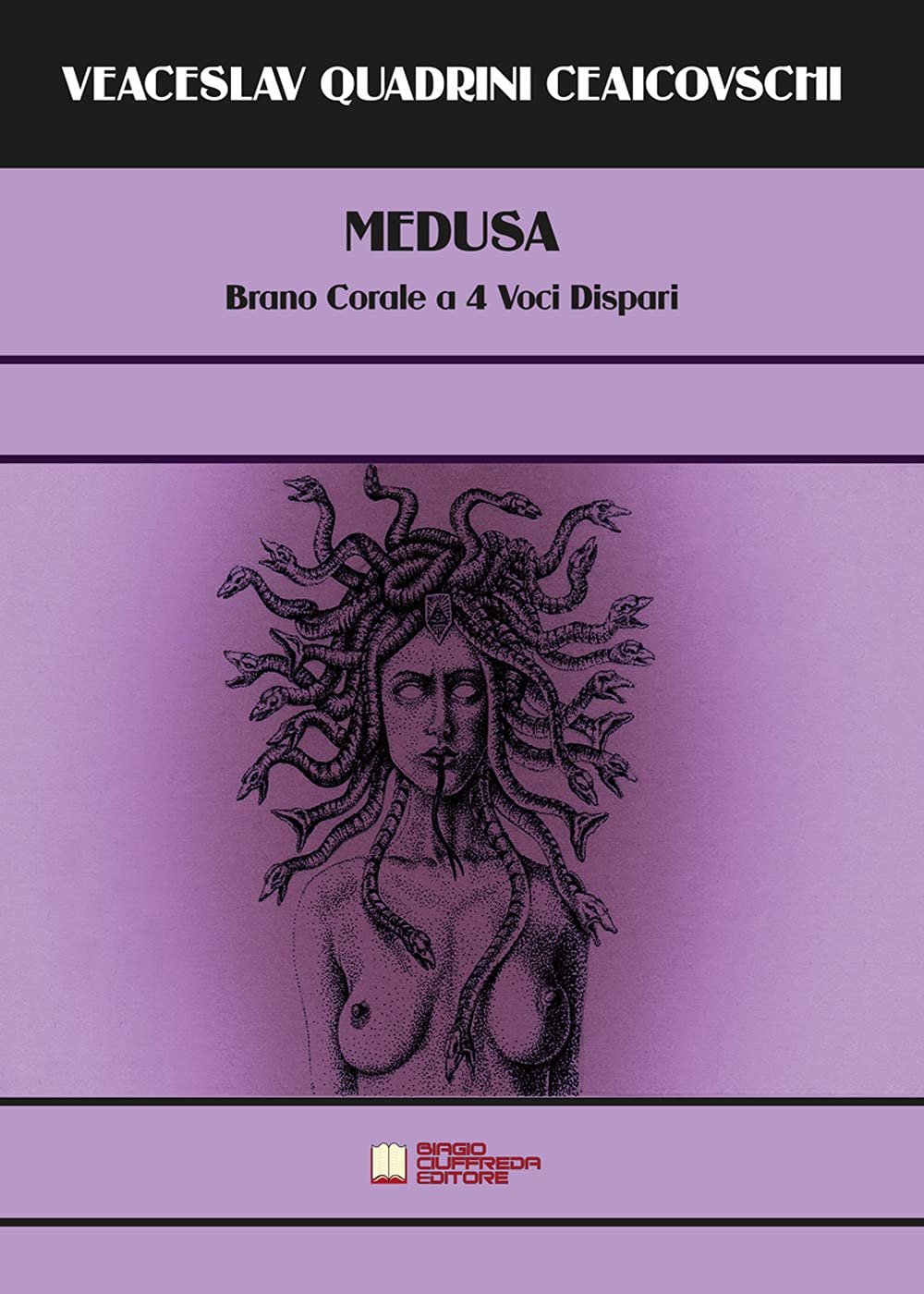 Medusa brano corale livre de partition chorale 4 voix disparates