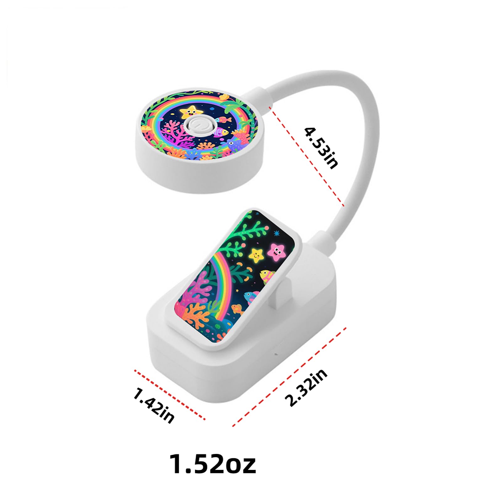 Paquete de 16 bonitas luces de libro a granel para leer en la cama, 3 temperaturas de color, brillo ajustable, clip para libro para leer por la noche, gran regalo para niños, funciona con pilas