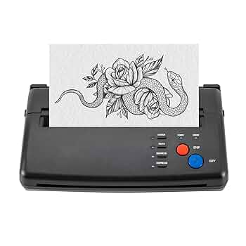 Amazon | タトゥー転写ステンシルマシン コピー機 プリンター