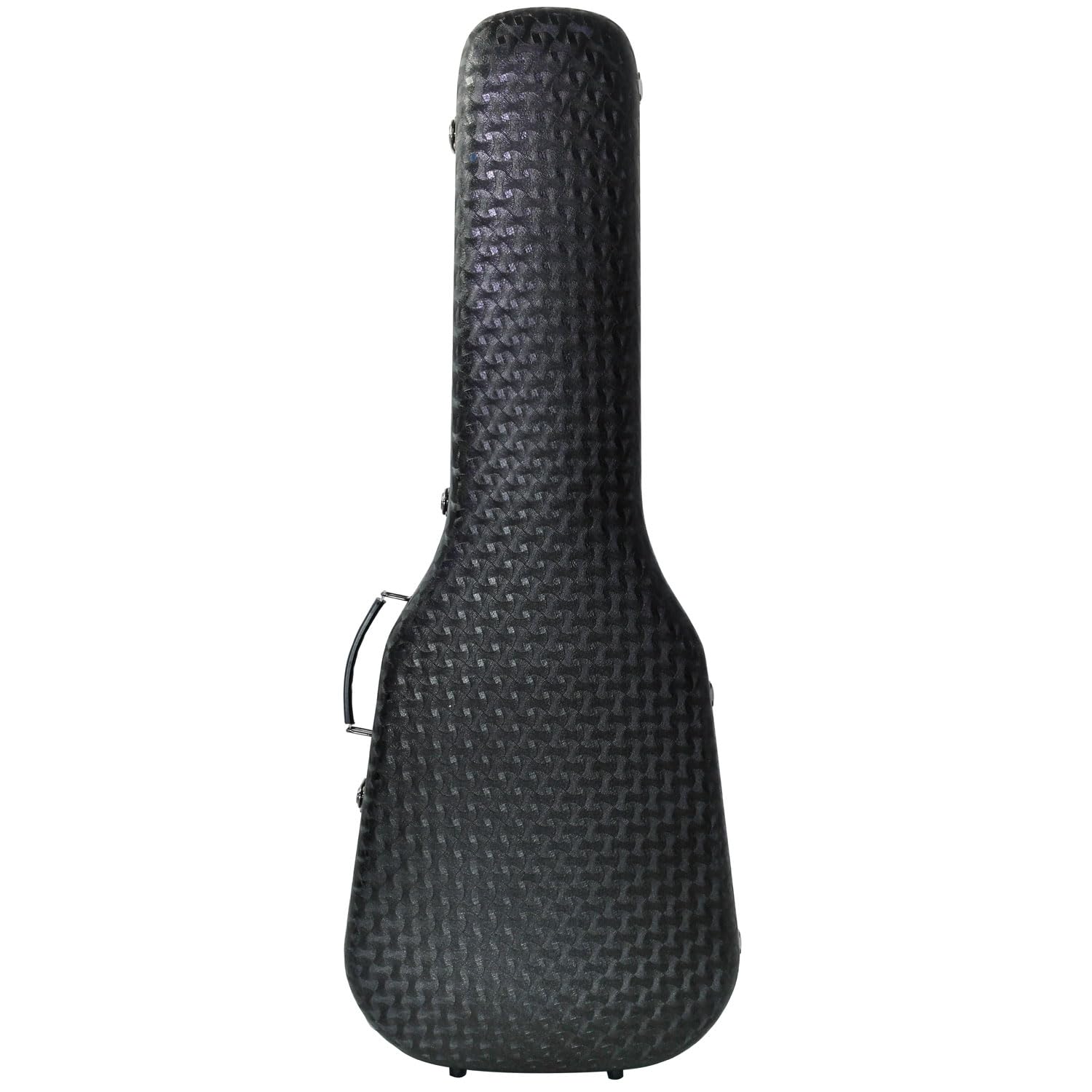 Chord Custodia per chitarra elettrica in EPP | Custodia rigida leggera per chitarra con interno imbottito in peluche, supporto per il collo e sicurezza bloccabile per chitarre Fender, Squier