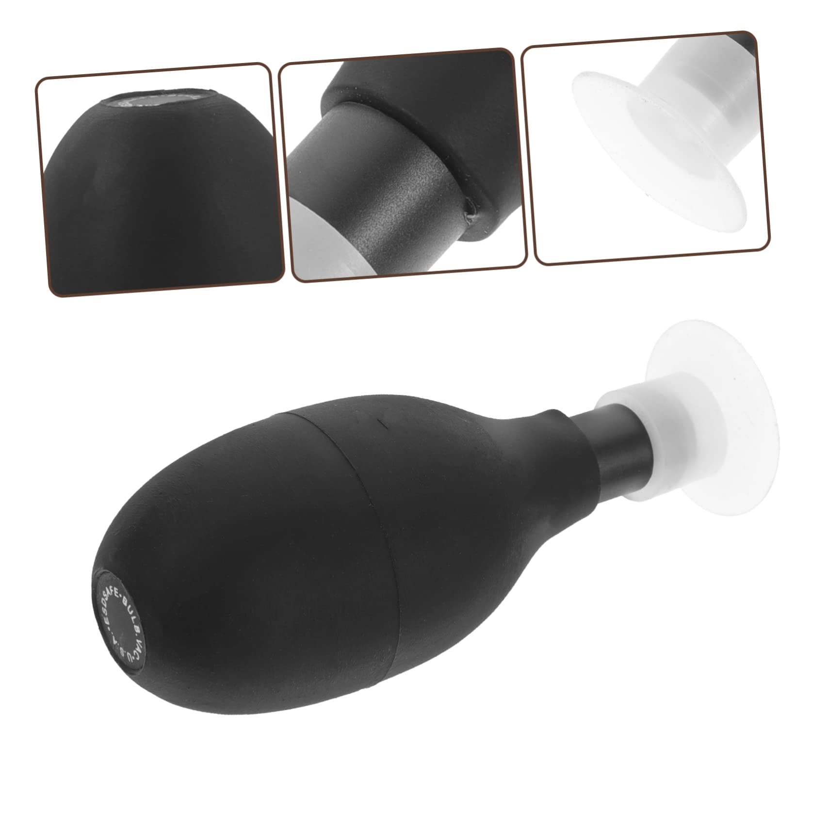 Mikikit 5pezzi Penna Per Pulizia Obiettivi Silicone Con Ventosa Per Riparazione e Manutenzione Di Lenti Utile Per Fotocamere Orologi Ed Elettronica Strumento Compatto e Leggero Per