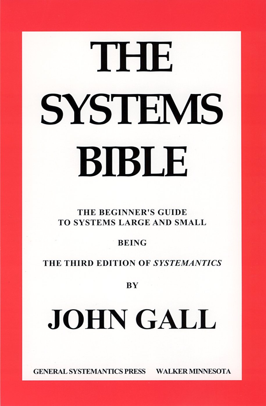 The Systems Bible cover