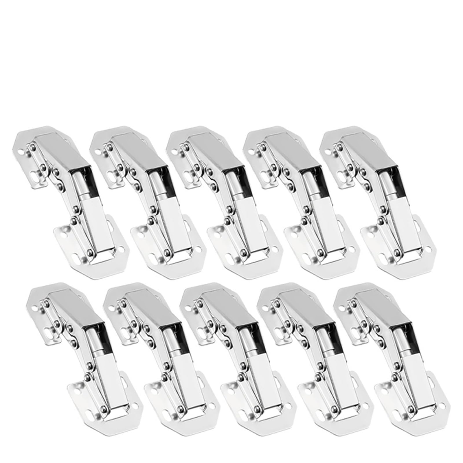Jfnklfg 10Pcs Door Hinges 1-30Pcs Hidden Cupboard Door Hinges