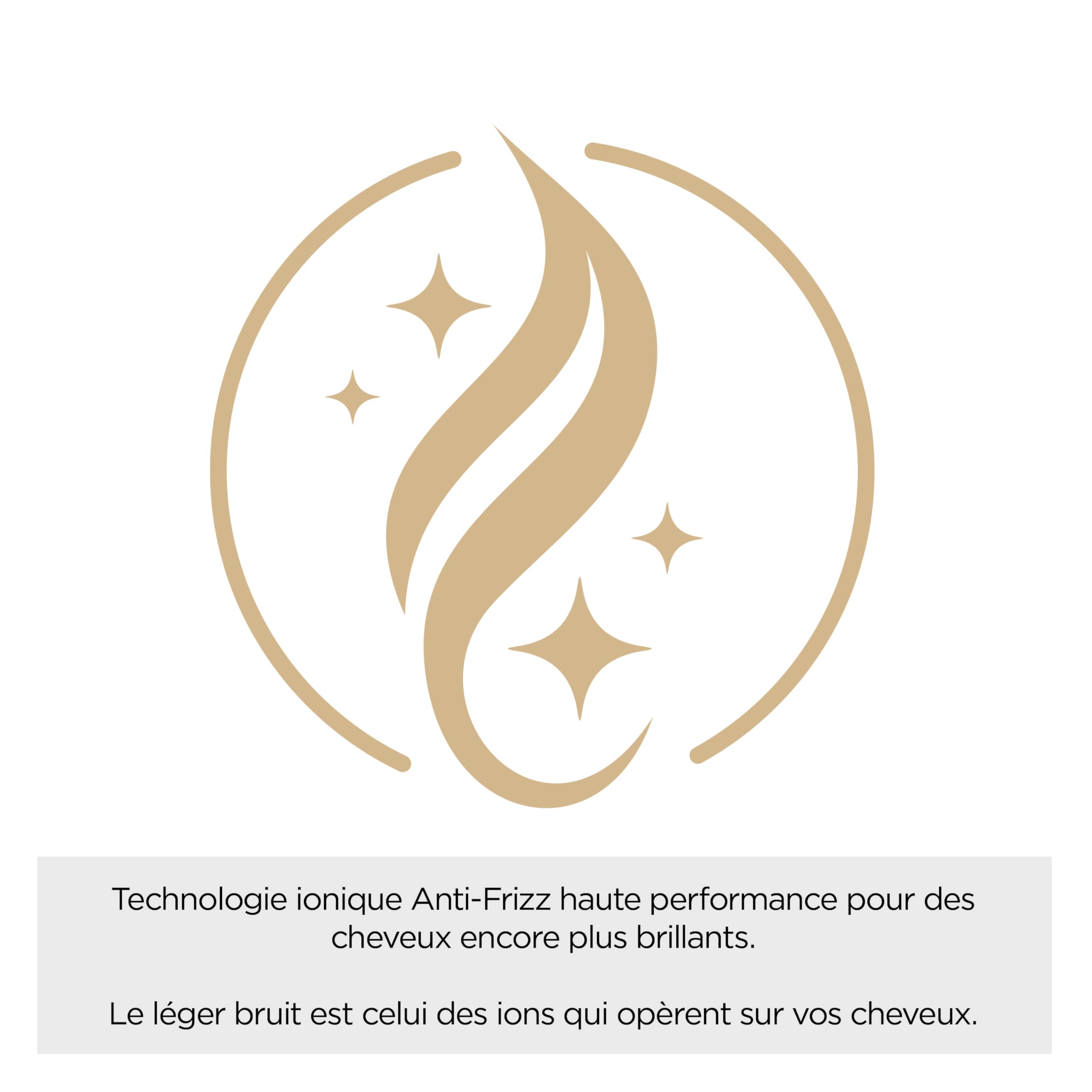 BaByliss Lisseur Cheveux Hydro Fusion – Double Technologie ionique, Anti-Frisottis, 5 réglages de température, Chauffe rapide, Arrêt Automatique– Bleu, ST573E