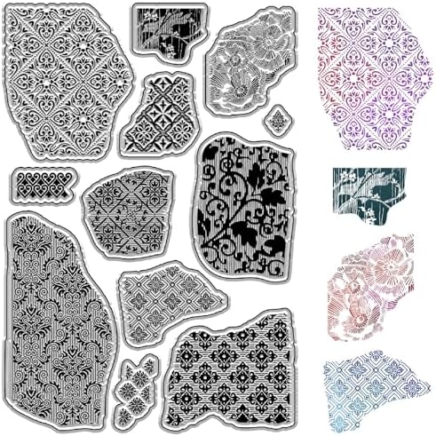 Tampon Transparent Clear Stamps 10 5,6x6,35cm