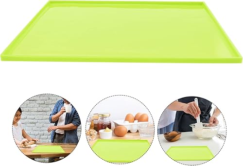 Miniatura 7 de KJHBV Rollo de silicona para hornear galletas para hornear hornear hornear pan forros para hornear hornear almohadillas para hornear galletas rollo