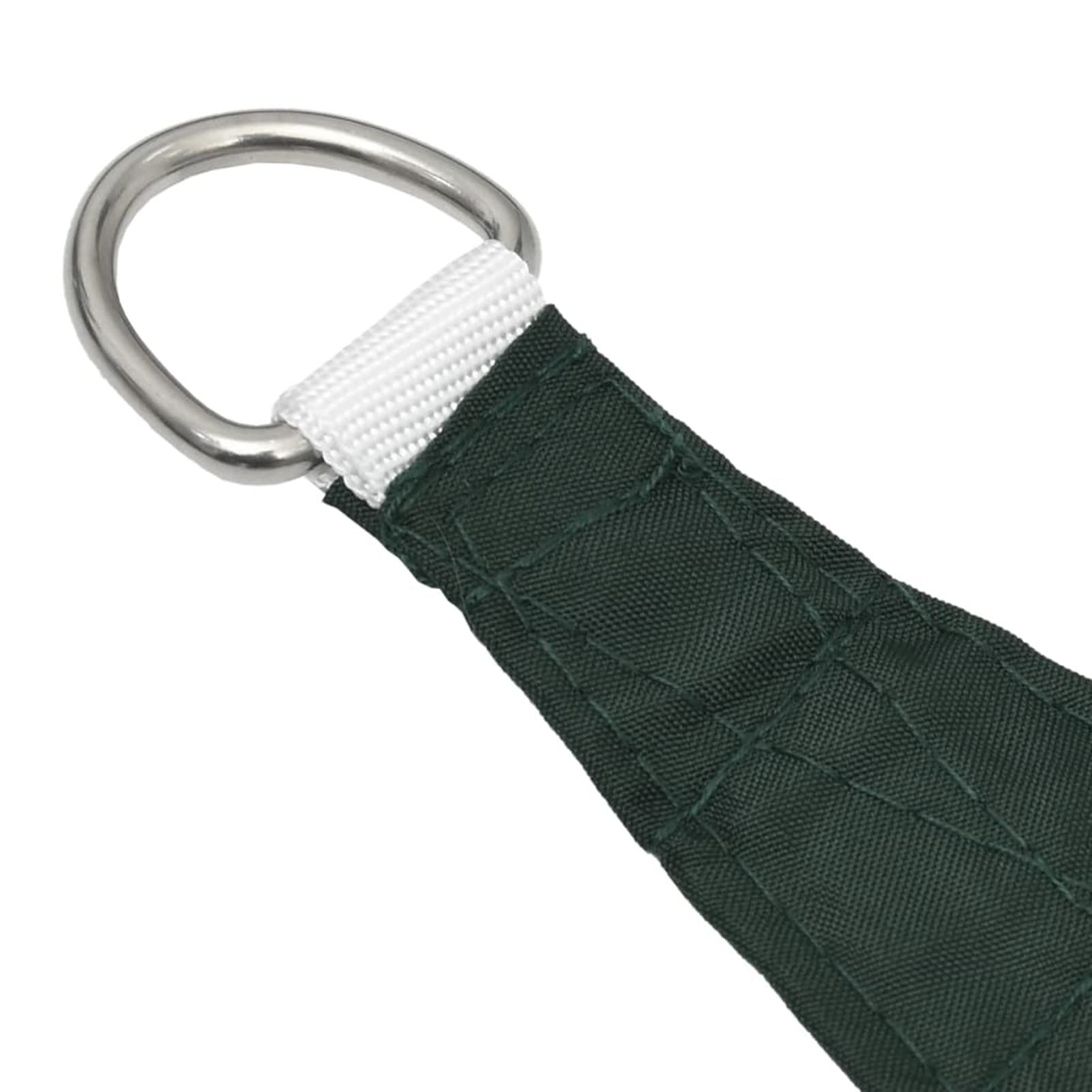 Parasole a Vela in Tela Oxford Quadrato 4,5x4,5 m Verde Scuro,Tenda a Vela Impermeabile Rettangolare Vela Ombreggiante Parasole Protezione Raggi U V per Esterno Giardino terrazza
