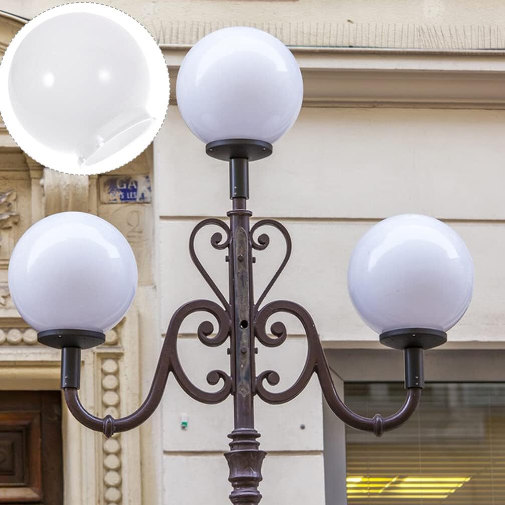 Replacement Globe Shade White Glass Globe Replacement, Light Fixture Globes Replacement Glass Ball Lamp Shade for Ceilling Pendant Light Glass Shade Replacement