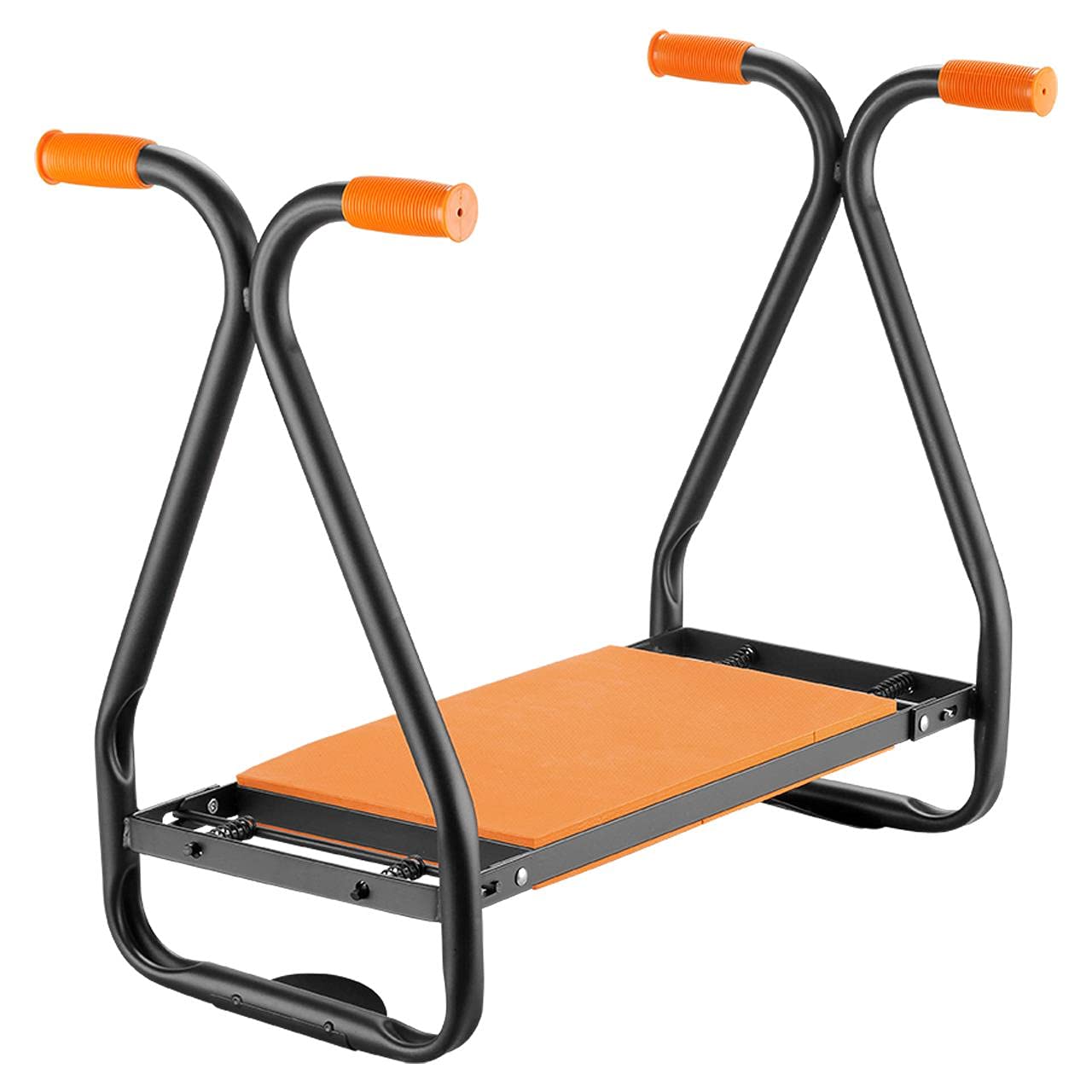 Agenouilloir Tabouret Banc De Jardinage Pliable Réservible - Coussinets Confortables Genoux Avec Rangements Fuxtec FX-KB1