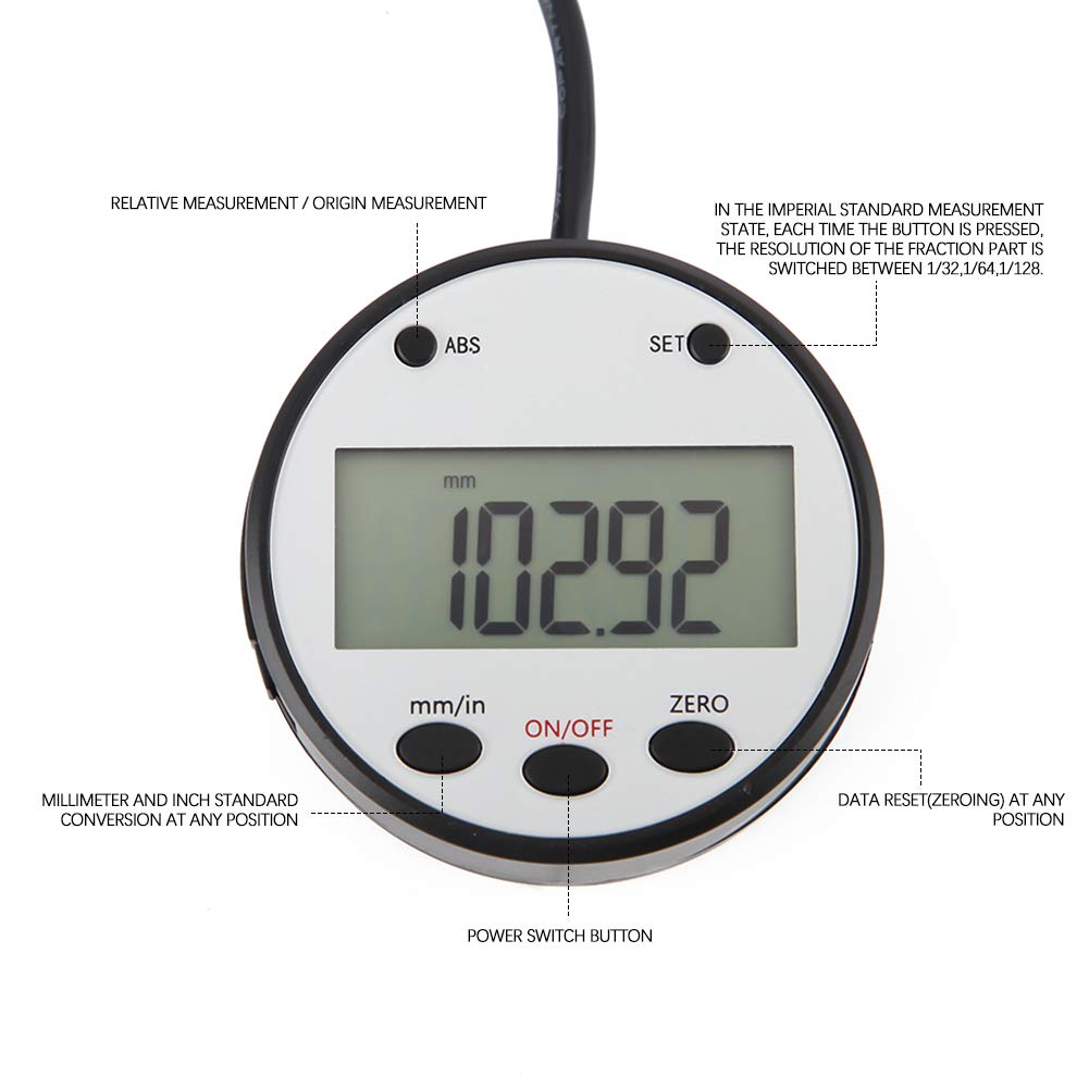 Digitale Messwaage 0–300 Mm Für Fräsmaschinen & Drehmaschinen - Präzise LCD Anzeige Linear Messgerät