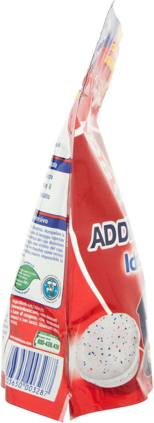 Man White – idrocaps Power, Stain Remover Concentrate, 12 Capsules – 240 g – [Pack of 4]