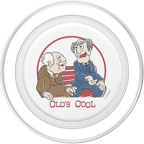 Miniatura 8 de Disney The Muppets Statler and Waldorf Old's Cool Portrait PopSockets PopGrip agarre intercambiable para teléfonos y tabletas