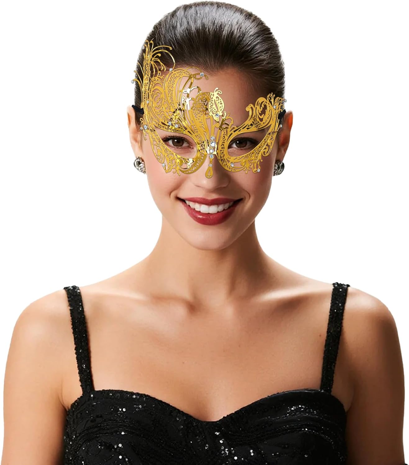 Masquerade Mask for Women, Venetian Masquerade Mask for Ball, Wedding, Carnival & Costume Party Masquerade Mask for Women, Venetian Masquerade Mask for Ball, Wedding, Carnival & Costume Party