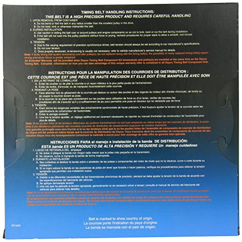 Dayco Timing Belt - 95295 #TOP1