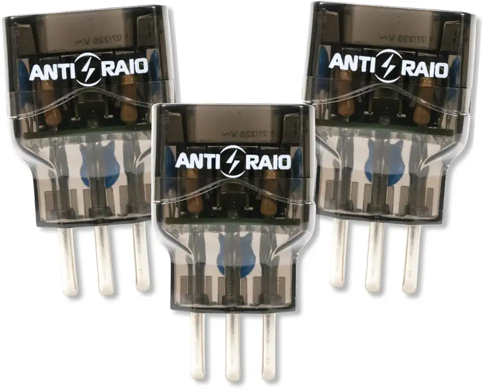Kit 3 Protetor Eletrico Dps Anti Raio Surtos Embrastec 10a Bivolt Pocket Tomada Energia 110v 220v Classe III