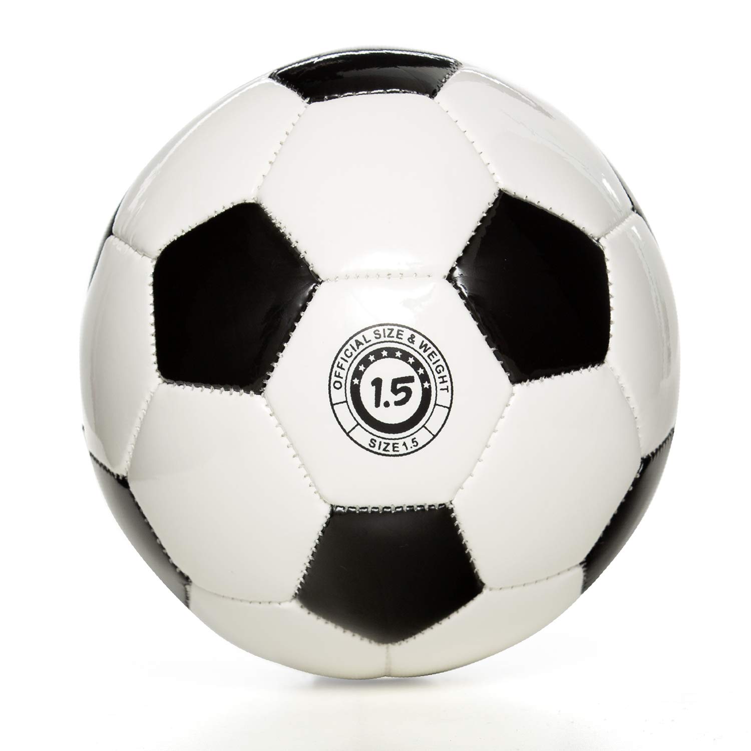 Kid's Soccer Ball Mini Ball for Kids,Toddlers and Babies Soft Touch Balls Size 1.5 Shipped Deflated