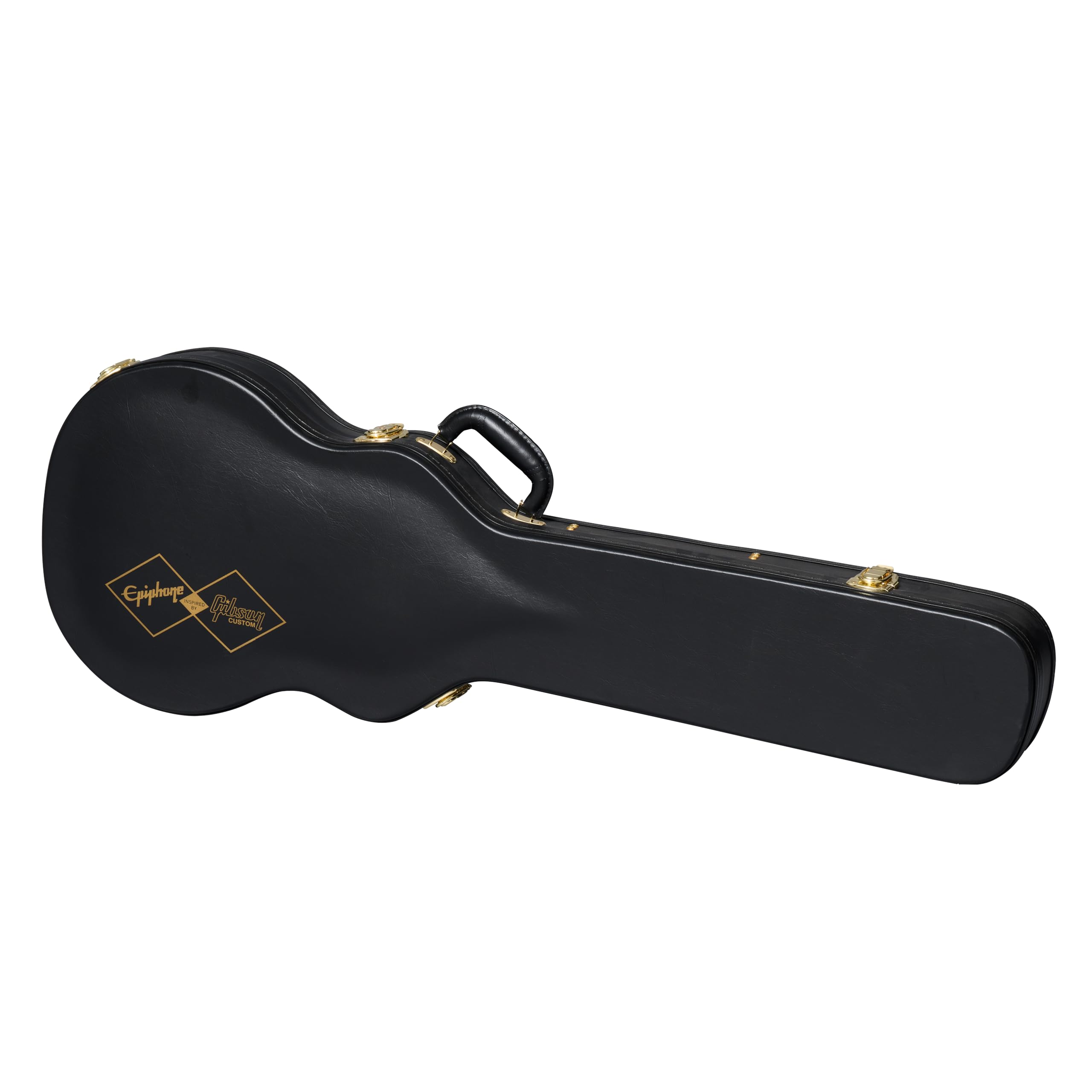 Epiphone Les Paul Custom Ebony - Single Cut E-Gitarre