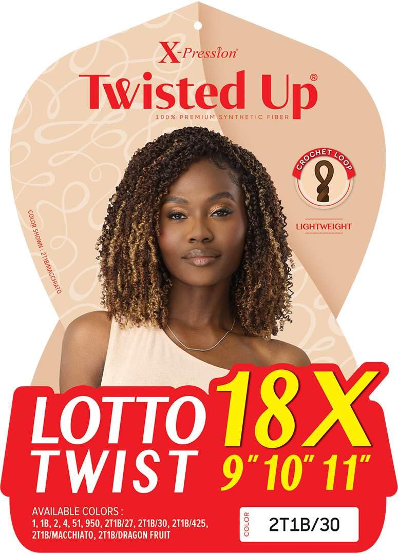 Amazon.com : Outre X-Pression Twisted Up - Lotto Twist 9