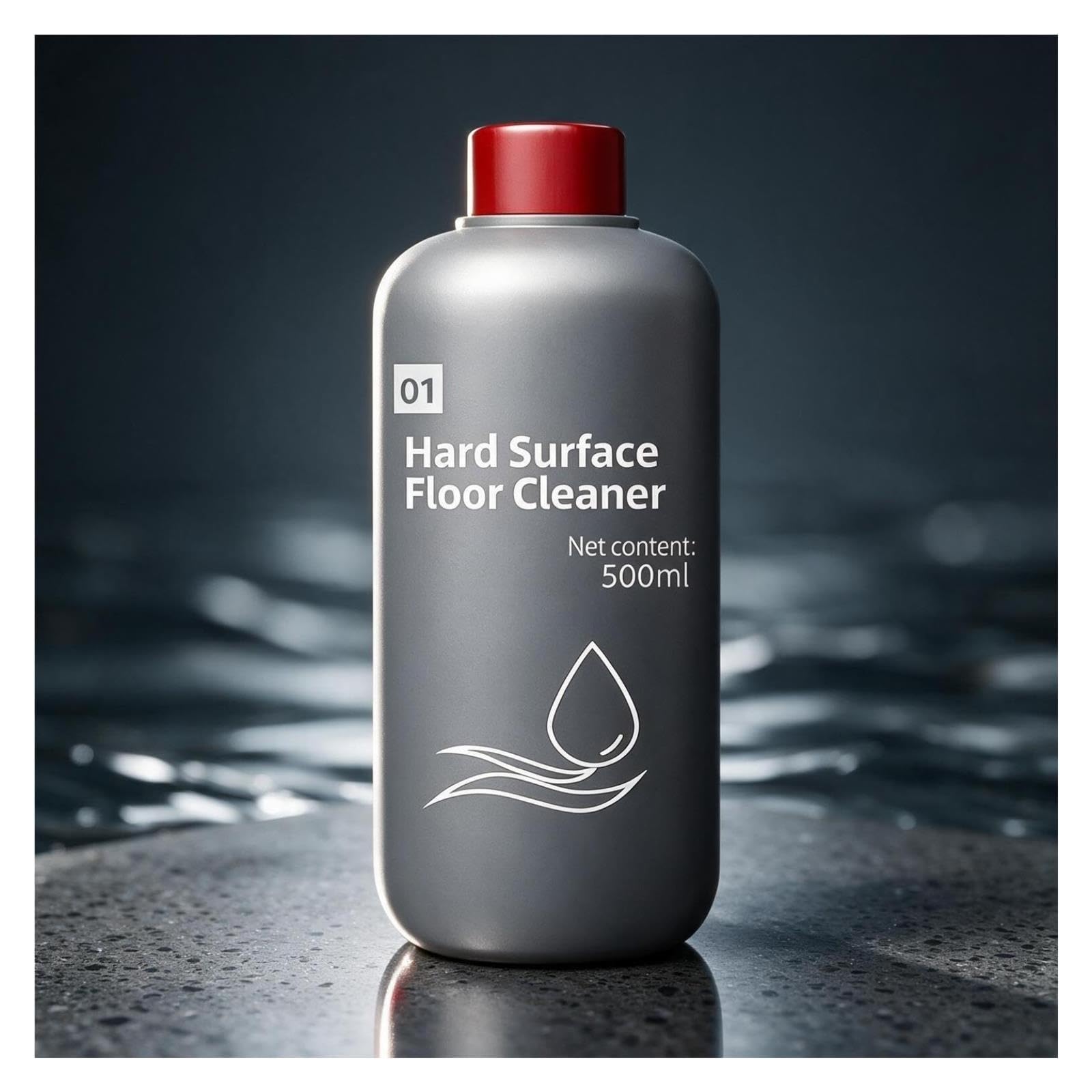 6 Pezzi, 500 Ml Di Detergente For Pavimenti Duri