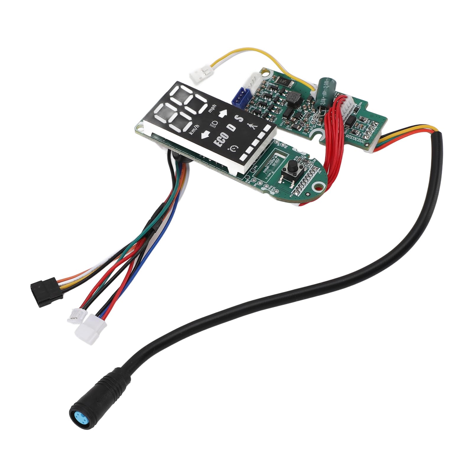 BuyWeek Tableau de Bord de Scooter Électrique pour Ninebot Max G2 Série, Remplacement de Carte de Circuit Imprimé Bluetooth de Trottinette Électrique avec Tourner Le Signal Mode Piéton