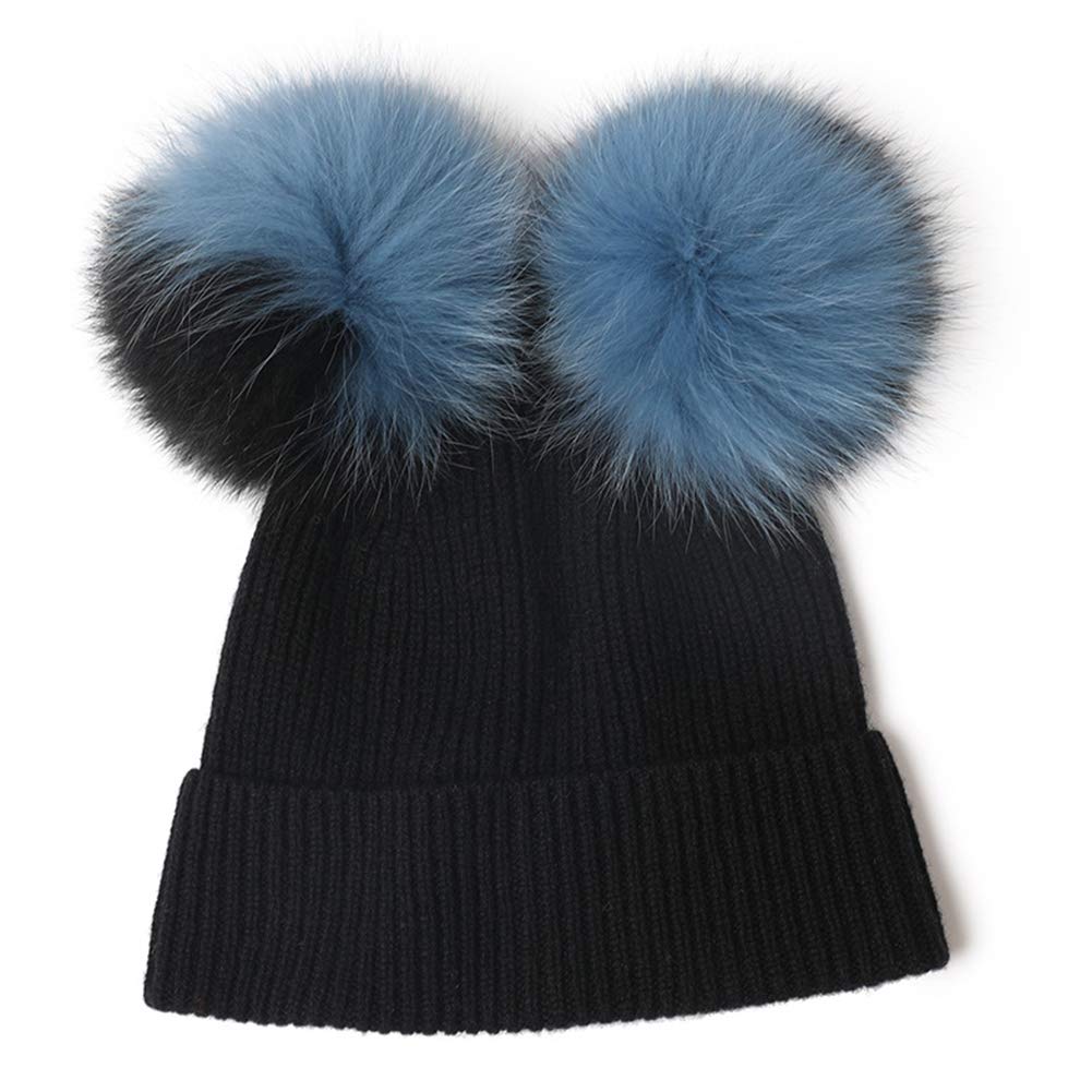 SMCOOL Fashion Ladies Beanie Autumn and Winter Cashmere Pullover Hat All-Match Knitted Hat