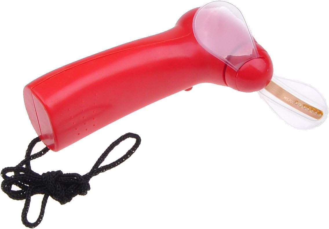 Handheld Portable Mini LED Color Matrix Light Up Fan Red Home & Kitchen