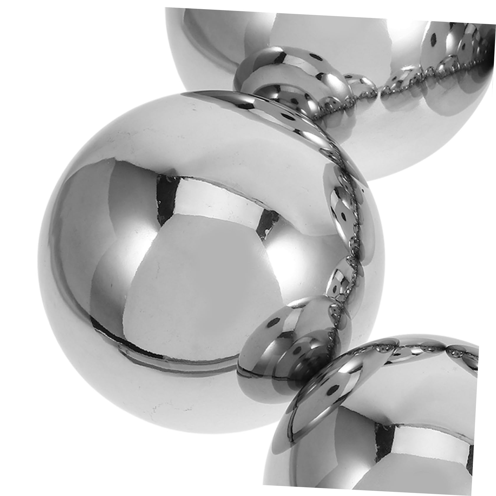 5pezzi Sfera Riflettente Inossidabile Da Giardino Acciaio Palline Decorative Lisce Per Fotografia Professionale e Decorazioni Esterne Design Elegante e Resistente