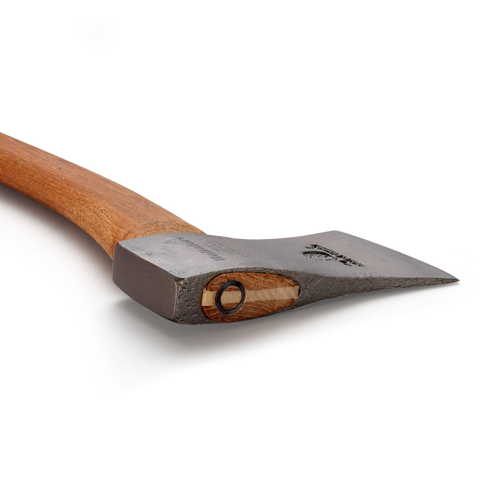 Handgeschmiedetes Beil 535mm aus Schmiedeeisen I Hultafors I Geschmiedet in Schweden I 1315g Premium Axt mit Hickory Holzstiel I Nachschleifbar I 840086