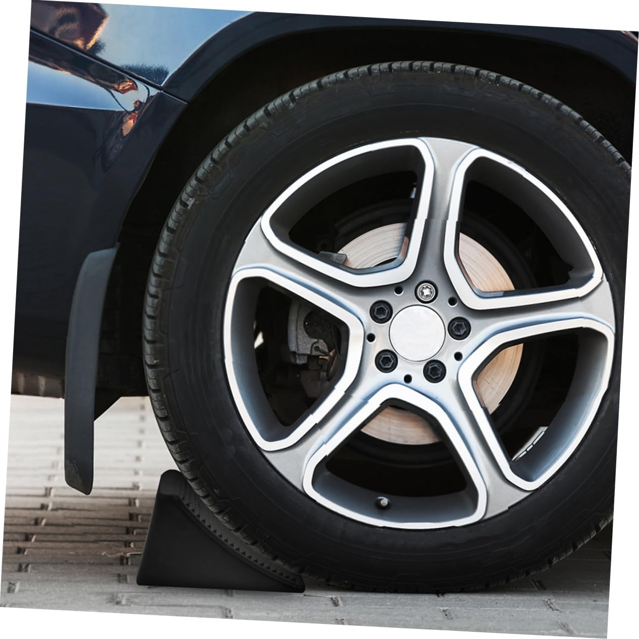 Non-Slip Rv Trailer Wheel Chocks 2pcs Camper Wheel Chocks Car Ramp Boat Accessories