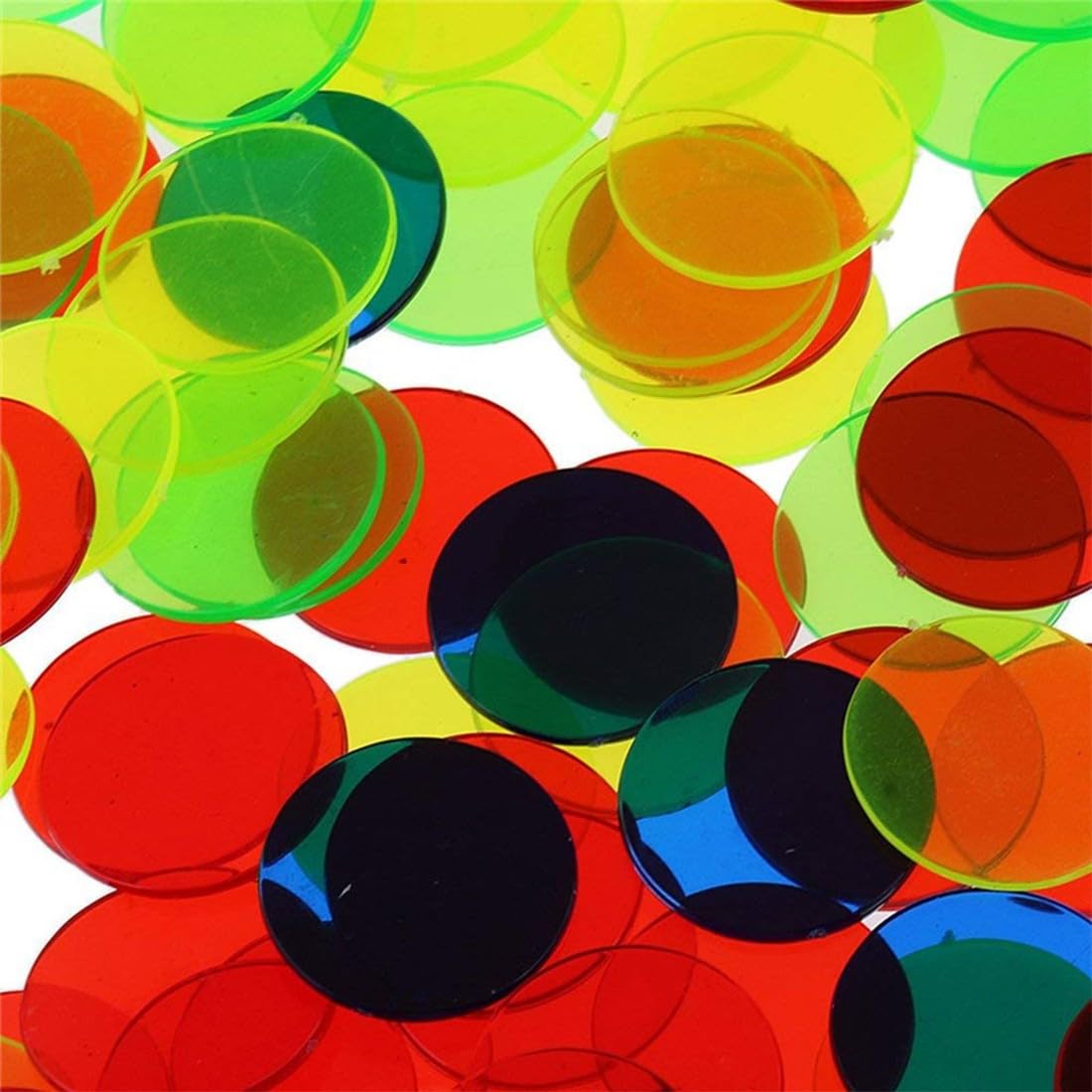 ARBUTUS Giochi Di Bingo E Lotteria: 48 Cartoni, 90 Gettoni In Legno A 2 Facce, 100 Segnalini In Plastica 4 Colori